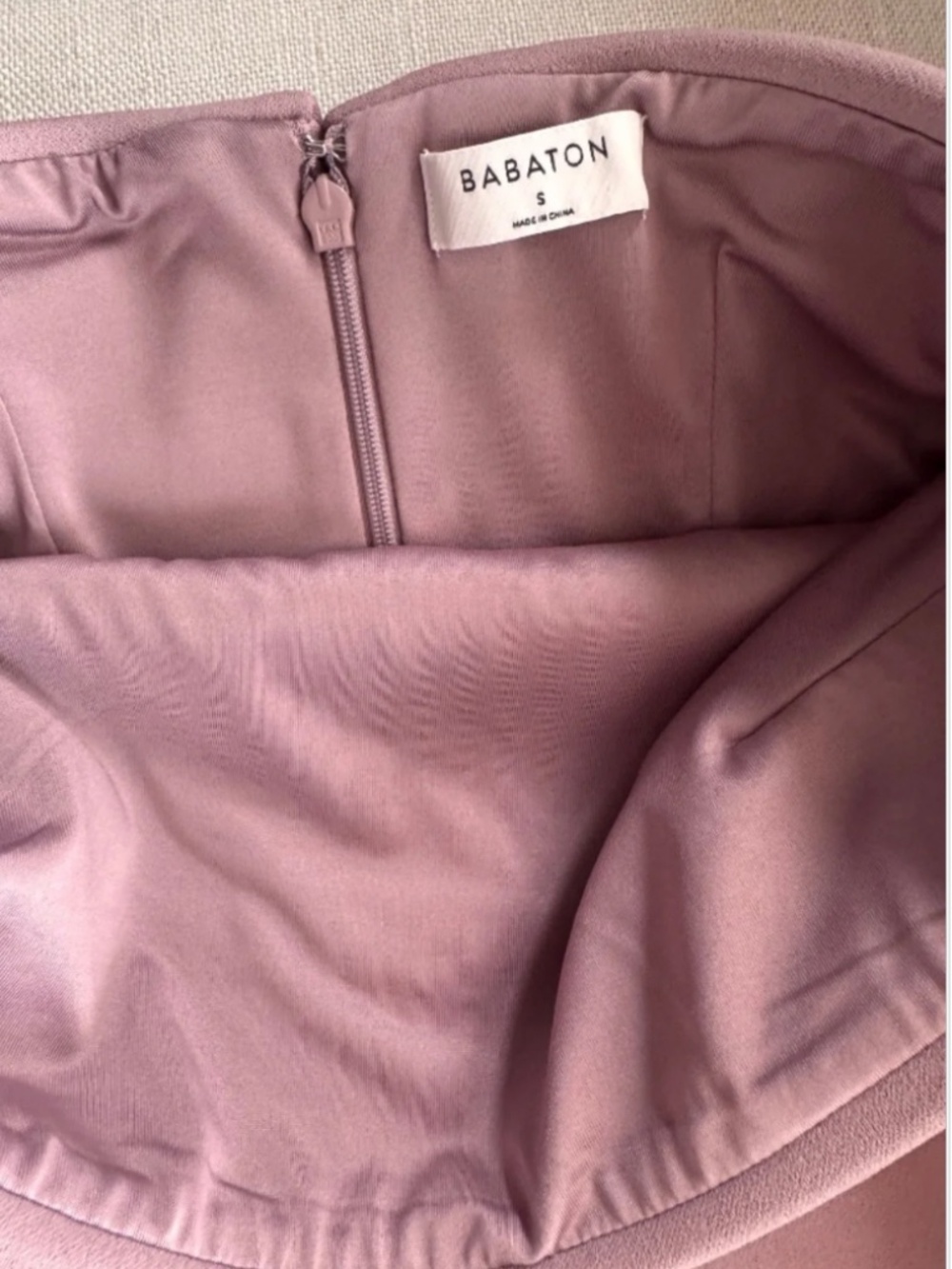 Aritzia / Babaton Strapless Midi Dress – Dusty Rose | Perfect Condition | S - Picture 7 of 9